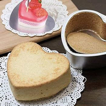 ハートケーキ型 ベーキングポット型 チョコレート型 ケーキ焼き型 Amazon | XKONG ハート型ケーキパンハート型ケーキ型、ハート型