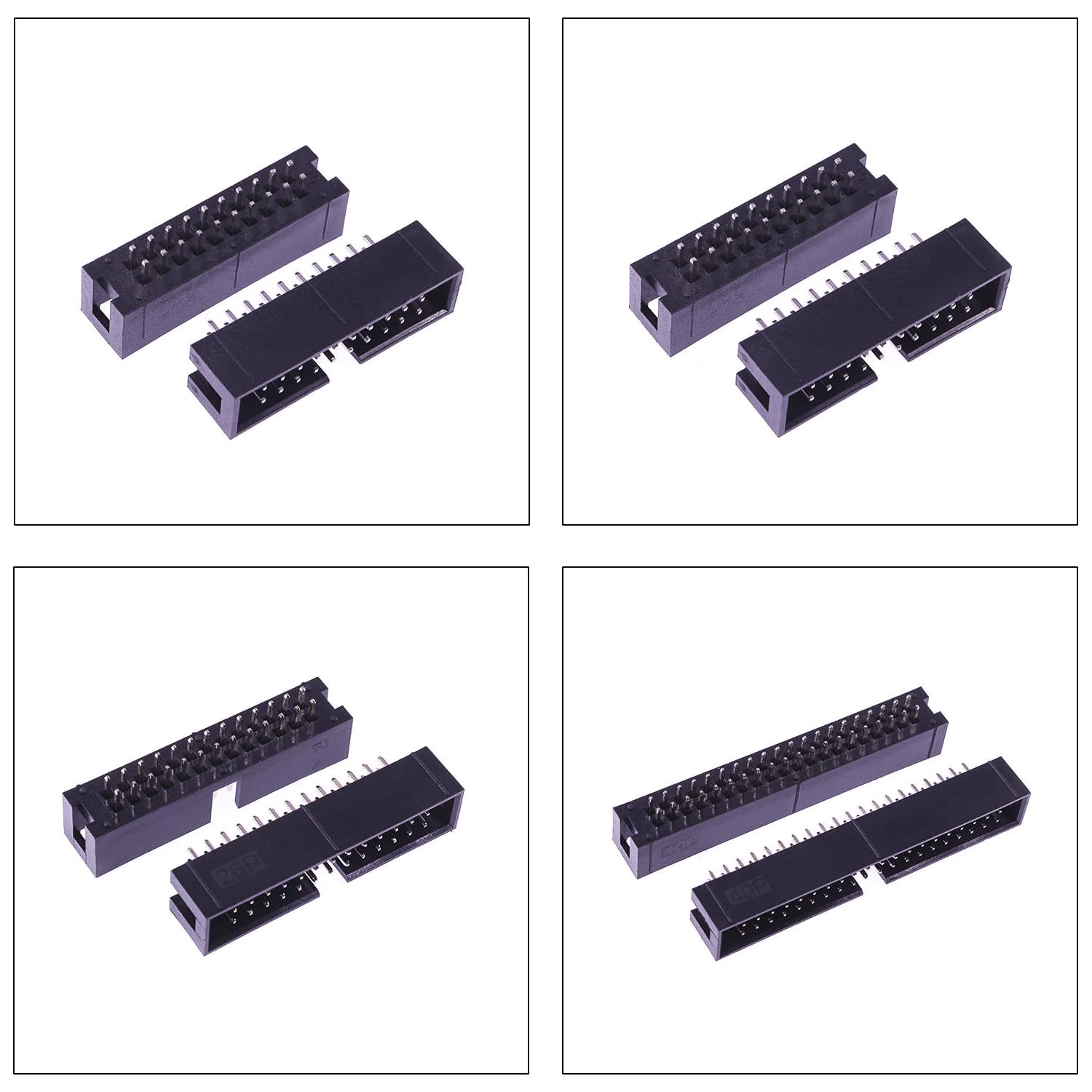 Amazon.com: Yoeruyo 2.54mm IDC Box Header Kit, Dual Row