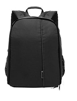 Mirror Camera Bag Camera Backpack Waterproof Fabric, Anyprize DSLR Camera, Lens, Tripod and Camera Accessories Camera Bag��(Grey)