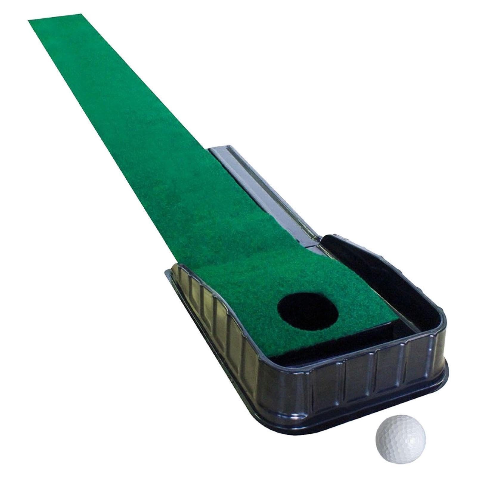 YIJU Golf Putting Green Mat Practice Equipment 216cmx22cm Matt Training Blanket for Enthusiasts Golfer Golf Game Backyard Office