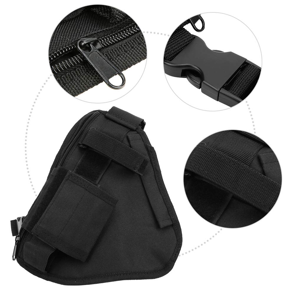 Litensh Talkie Walkie Épaule Poitrine Poche Harnais Porte Radio Holster Litensh Talkie Walkie Épaule Poitrine Poche Harnais Porte Radio Holster