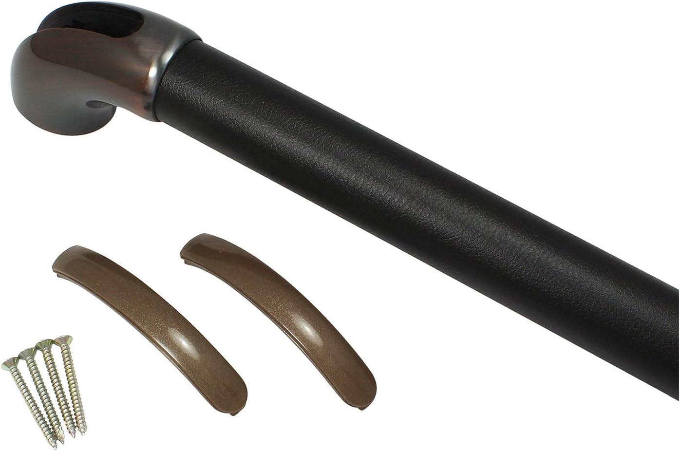 ハイロジック 和寂手摺 銅古美レザー調 97243 725mm