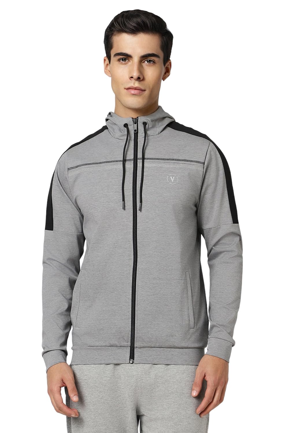van heusen Cotton Blend Men Hooded Standard Length Jacket-picture-34