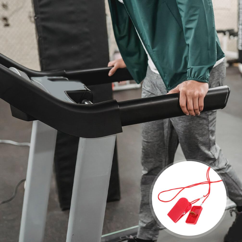 Sosoport 2pezzi Chiave di Sicurezza Magnetica per Tapis Sostituzione Pratica per Tapis Elettrici Protezione Caso di Emergenza e Stop Immediato