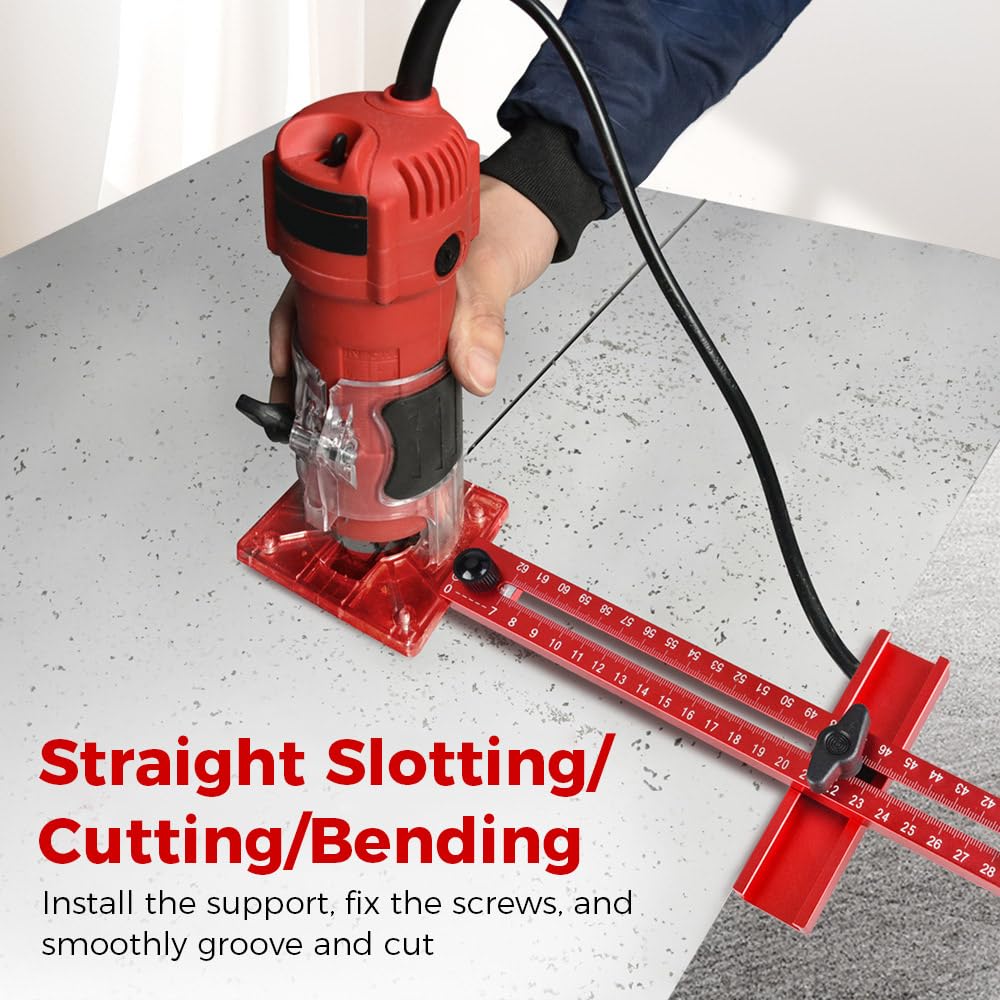 Router Milling Groove Bracket 3 In 1 Adjustable Circle Cutting