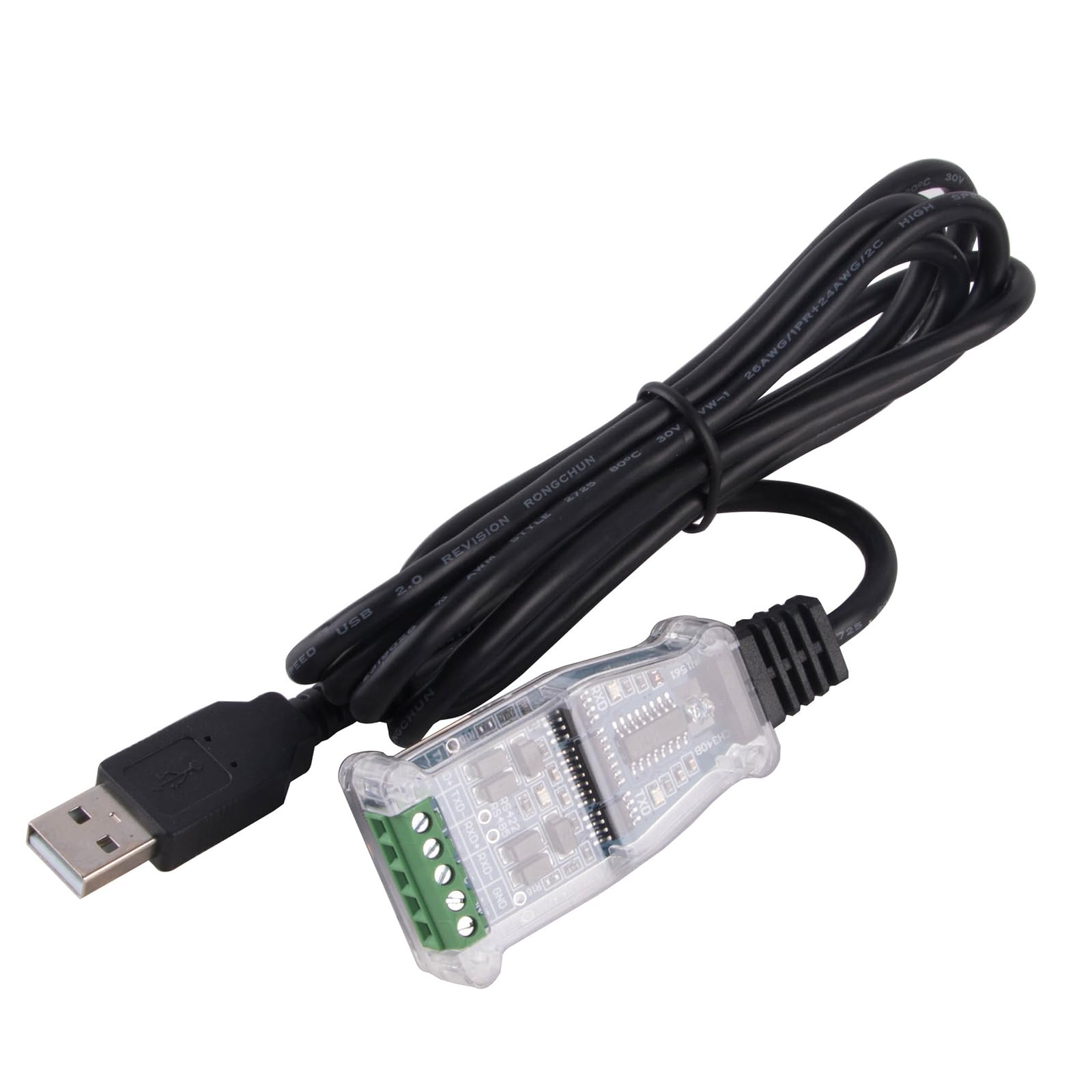 jiingekk USB To RS485 Module Converter Communication Cable For Fast Data Transfer Stable Connection