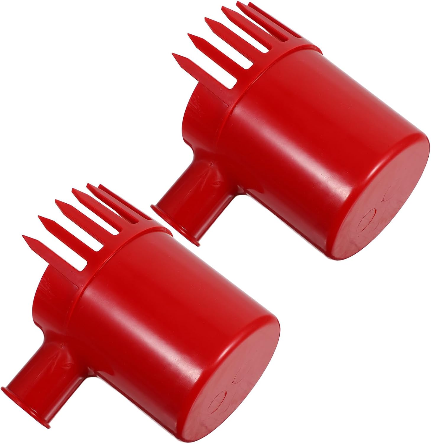Fruit Picker Tool 2pcs Plastic Lightweight Red for Blueberries