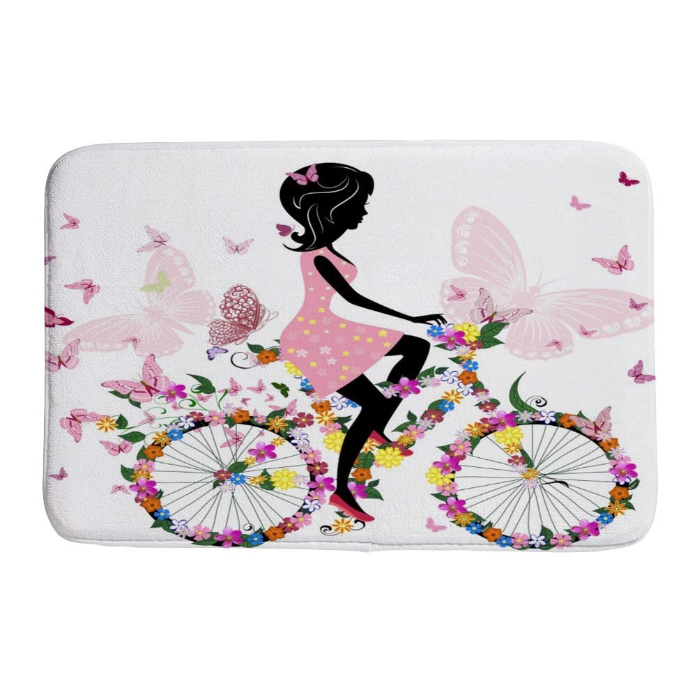 Tapis de bain à mémoire de forme lavable pour éviter les glissades et sols mouillés