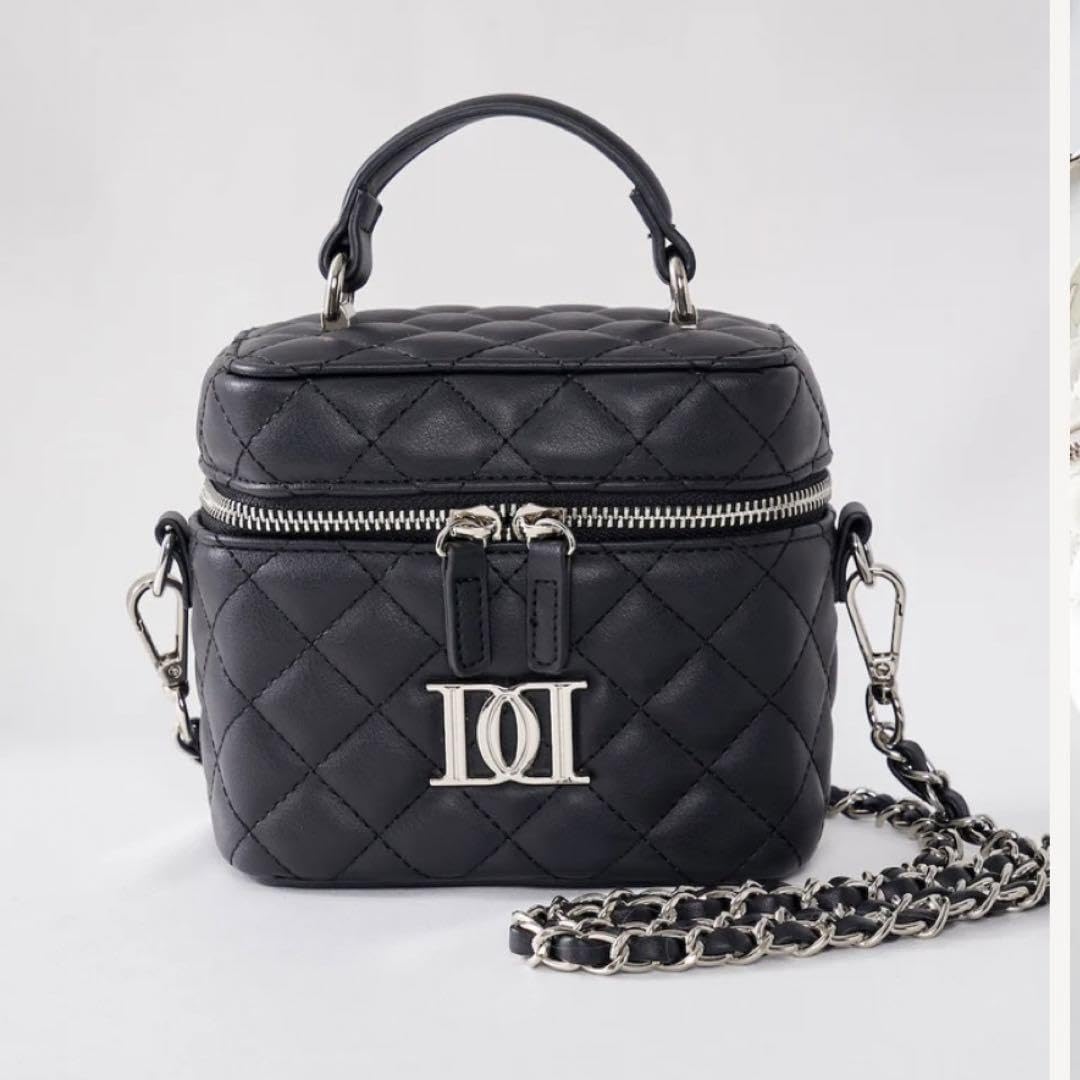 Darich バニティバッグ 黒 Amazon.co.jp: ダーリッチ ブラック ショルダーバッグ darich バニティ