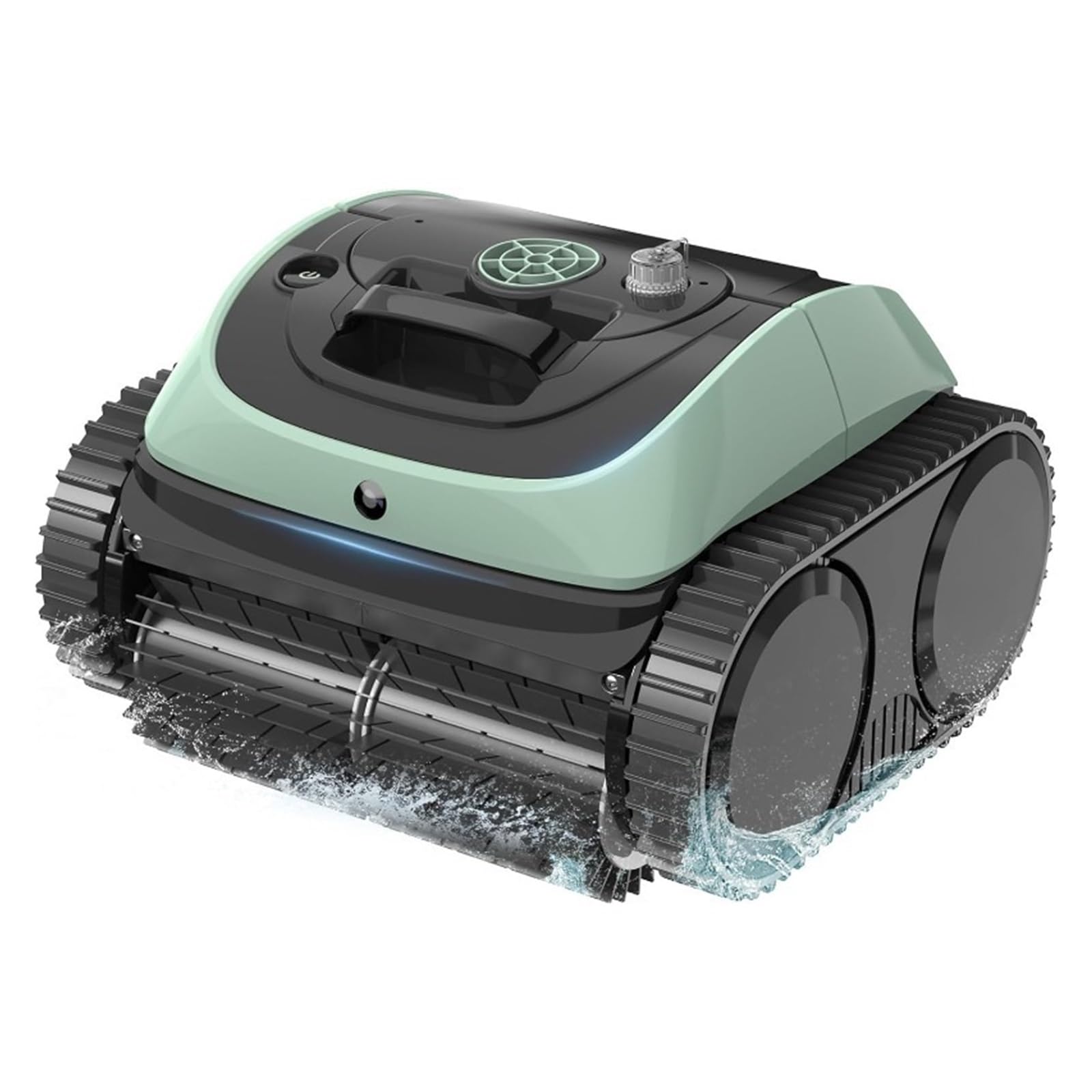 SICWEDIM Pool Vacuum For Inground Pools, Cordless Robotic Cleaner, Wall And Waterline Cleaning, Intelligent Route Planning
