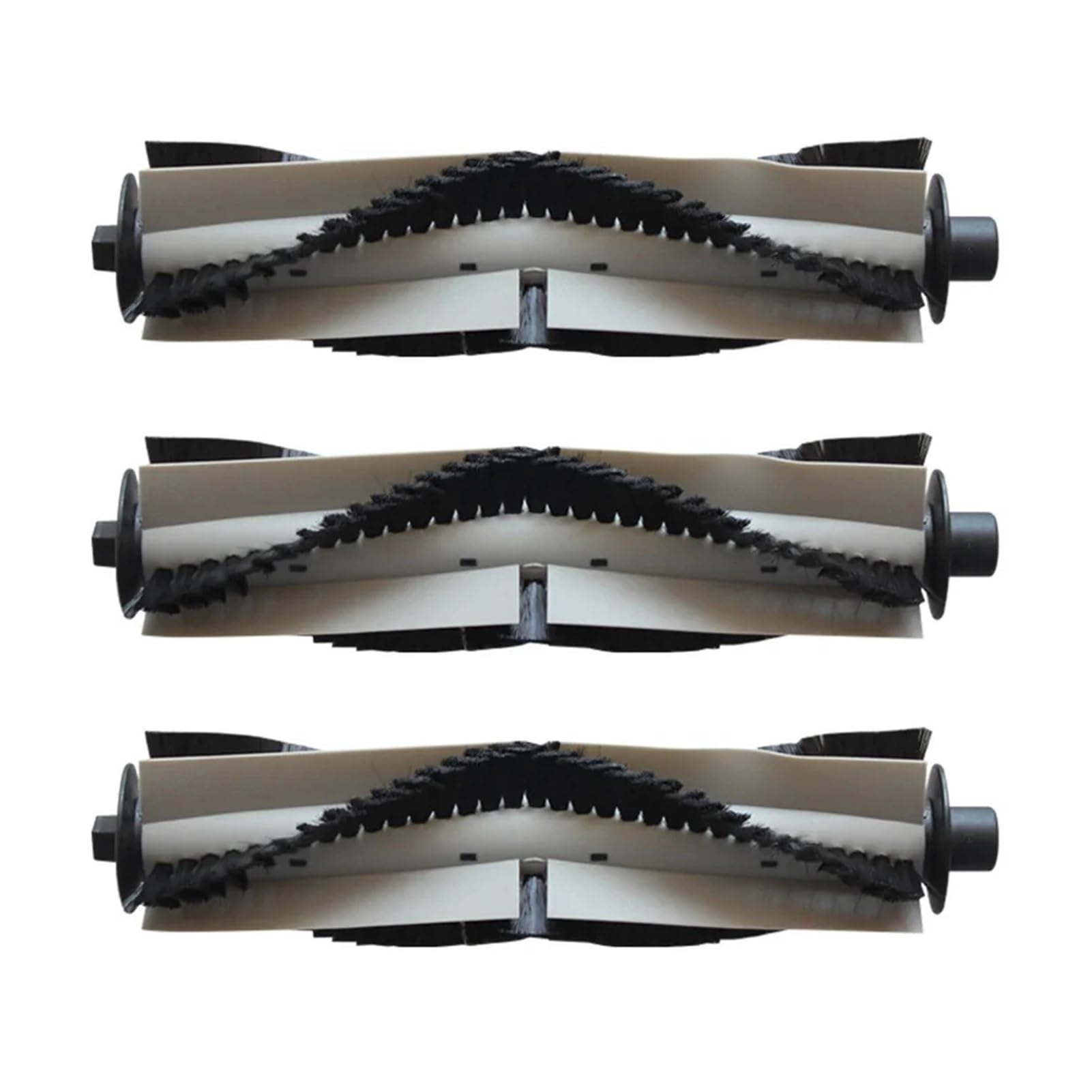 Dirlux Compatible for ILIFE A20 T20S V3x & Polaris PVCR G2 Series Robot Vacuum Main Brush, 1 or 3-Piece Roller(3 PACK)