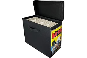 Comic Vision Comic Book Collection Storage Box and Display - Patent Pending, Lift-Off Top