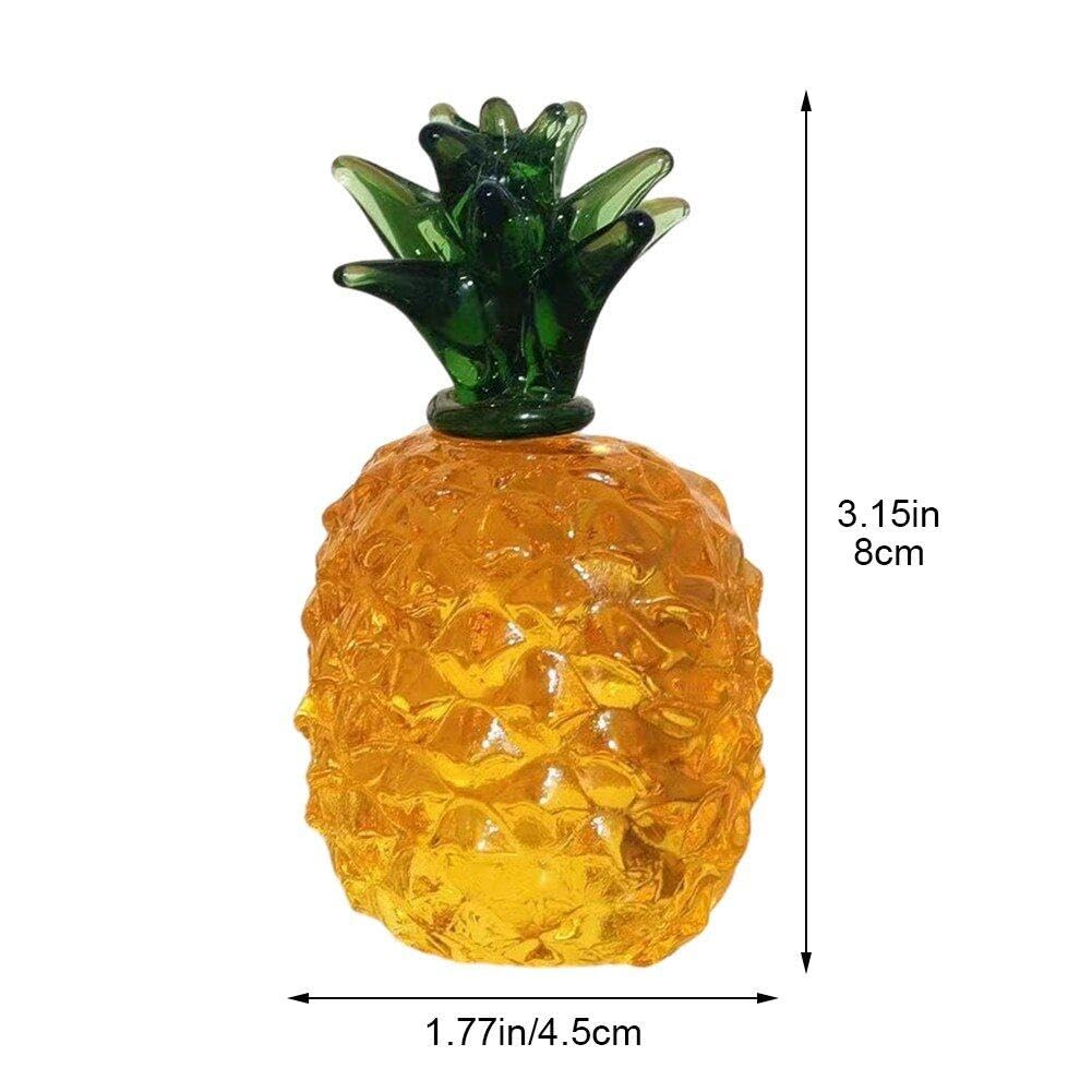 Amazon.co.jp: パイナップル置物 ミニチュア パイナップル