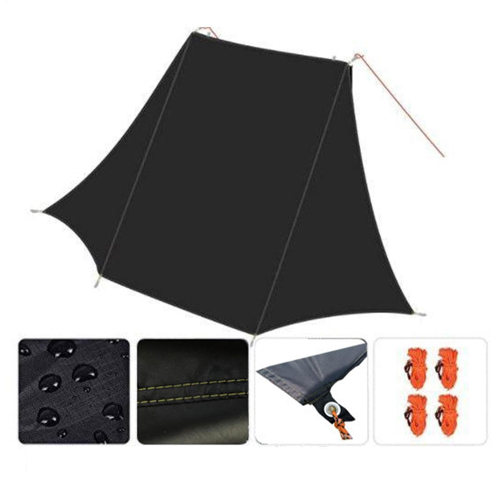 Tendalino Auto Telo Ombreggiante Impermeabile Anti-UV 2,7 X 3,4 M | Tendalino SUV Resistente al Per campeggio all'aperto parcheggio uso automobilistico SUV camion camper parte posteriore