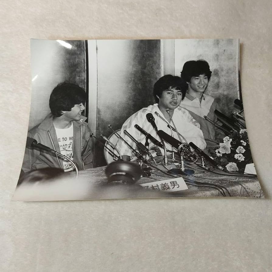 近藤真彦生写真(田原俊彦·野村義男) 近藤真彦生写真(田原俊彦·野村義男)