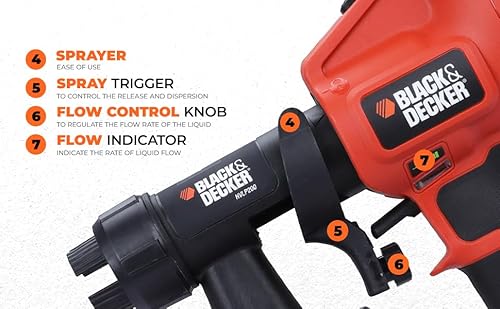 BLACK AND DECKER PISTOLA A SPRUZZO HVLP200-QS HVLP200C-IT - 7