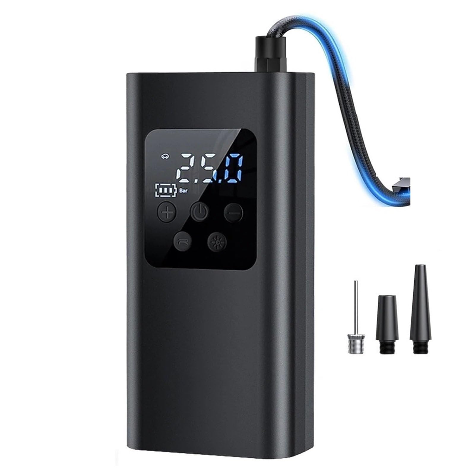 Inflador Ruedas Coche Neumáticos inalámbricos para compresores de Aire para automóviles Portable Electric Air Compressor