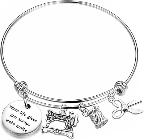 10. Bobauna Quilting Bracelet