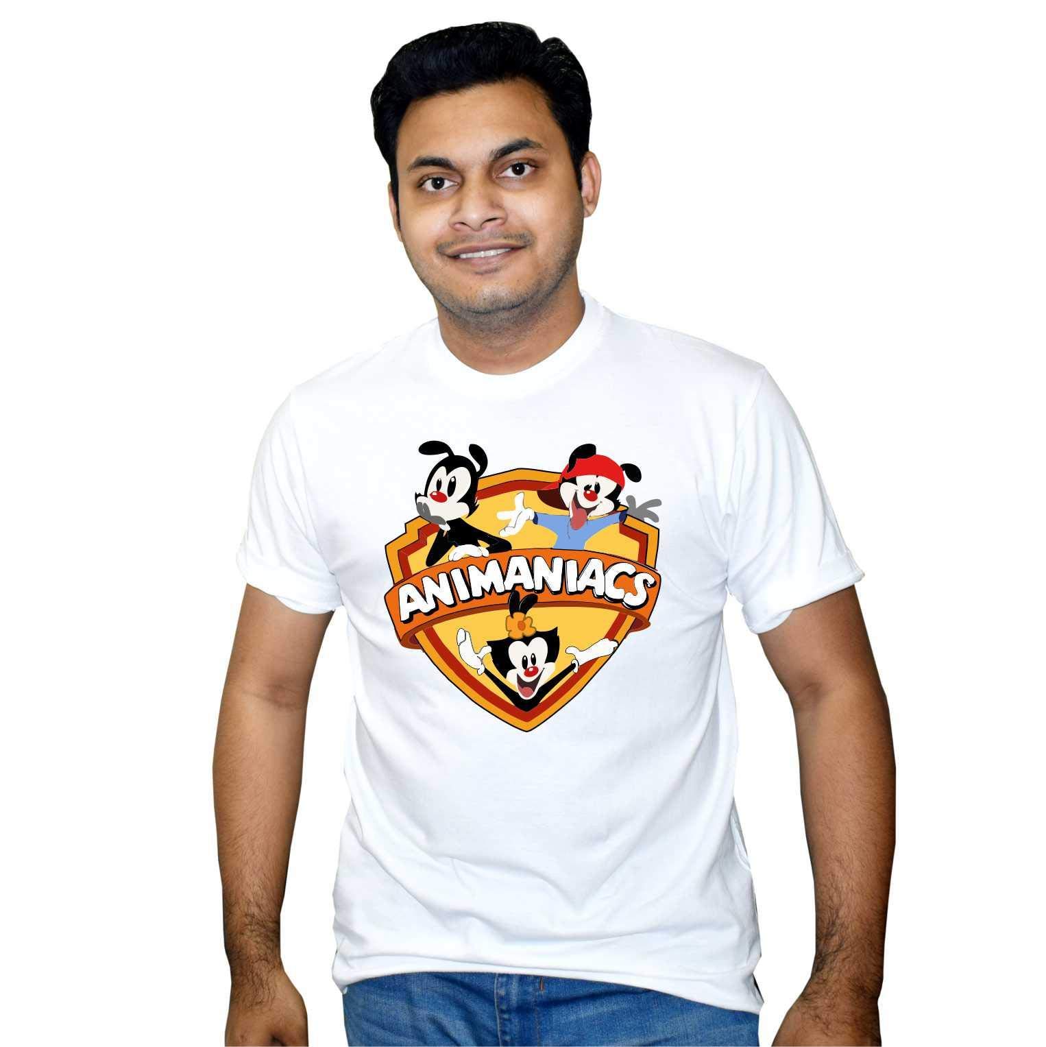 FMstylesVintage Animaniacs White Unisex Tshirt - FMS277