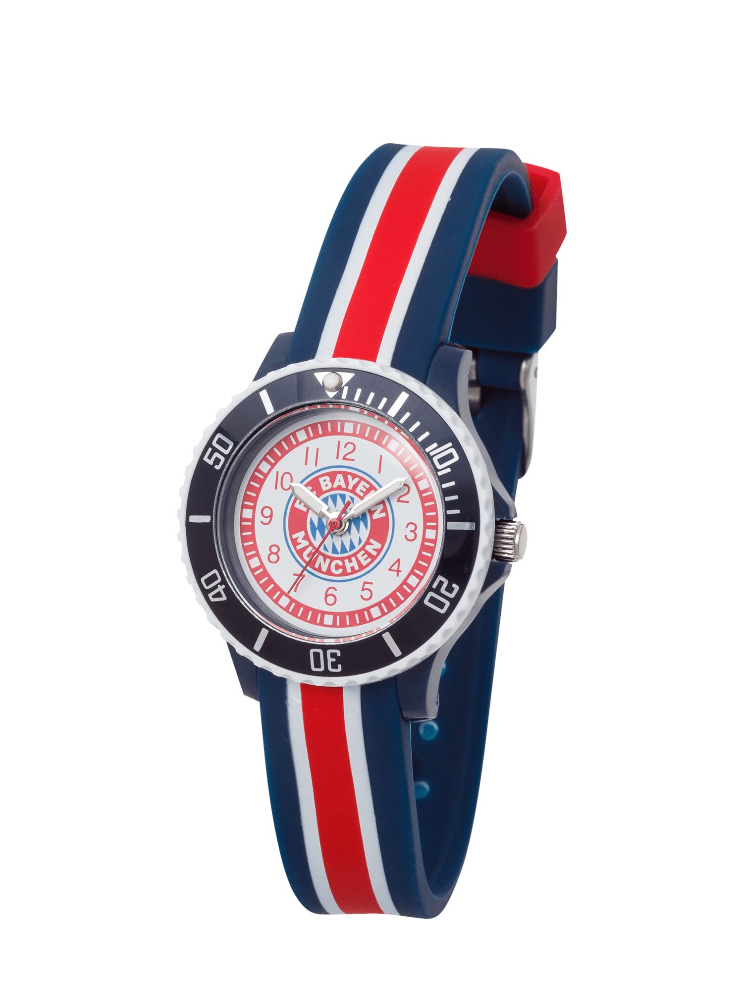 FC Bayern München Montre pour Enfant - Cadeau Scolaire.
