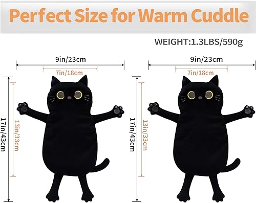 Vista 102 de Almohadilla térmica para microondas para aliviar el dolor, almohadillas térmicas para microondas de 17 x 9 pulgadas para calambres, dolor