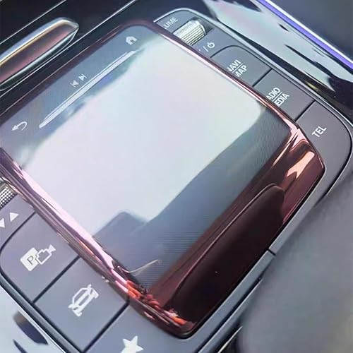 Miniatura 6 de Cubierta protectora para consola central de automóvil, cubierta de controlador de pantalla táctil para Mercedes Benz A B AMG CLA GLE GLS GLB GLA