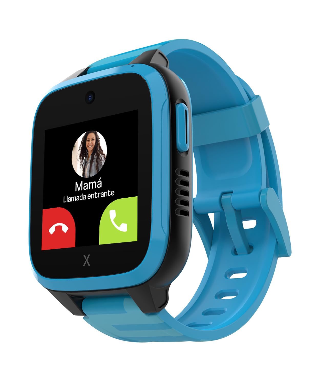 XPLORA XGO 3 - 4G Kids Watch Phone (with SIM) - Calls, Messages, School Mode, SOS, GPS, Camera and Pedometer - Includes 3 Months Free Subscription (Blue)