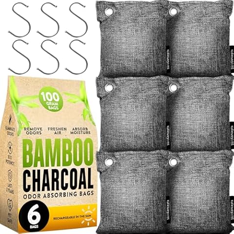 Nature Fresh Charcoal Bags Odor Absorber Cover