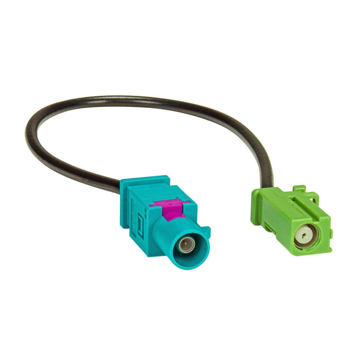 Antenne Adattatore Fakra Doppio Adatto A Per VW Audi Seat Skoda Rcd Rns - Foto 2