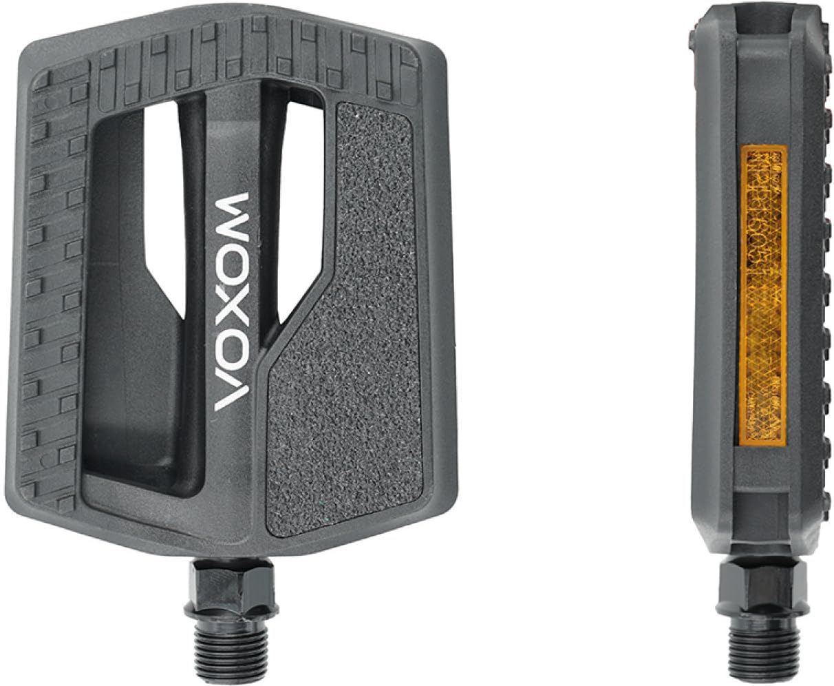 Voxom PE22 Pedali Bici - Unica Misura, Colore Nero