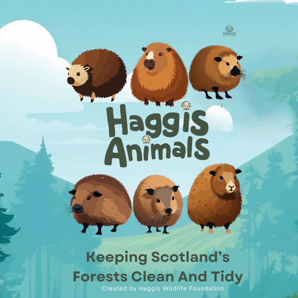Haggis Animals: Keeping Scotland's Forests Clean And Tidy: The Secret Cleaners of the Scottish Forest