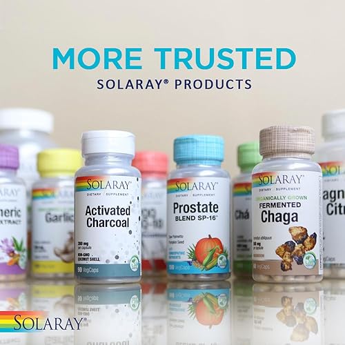 Miniatura 6 de SOLARAY Raíz de equinácea y raíz de sello de oro de 500 mg | Apoyo saludable del sistema inmunológico y respiratorio | Sin OMG, vegano y verificado