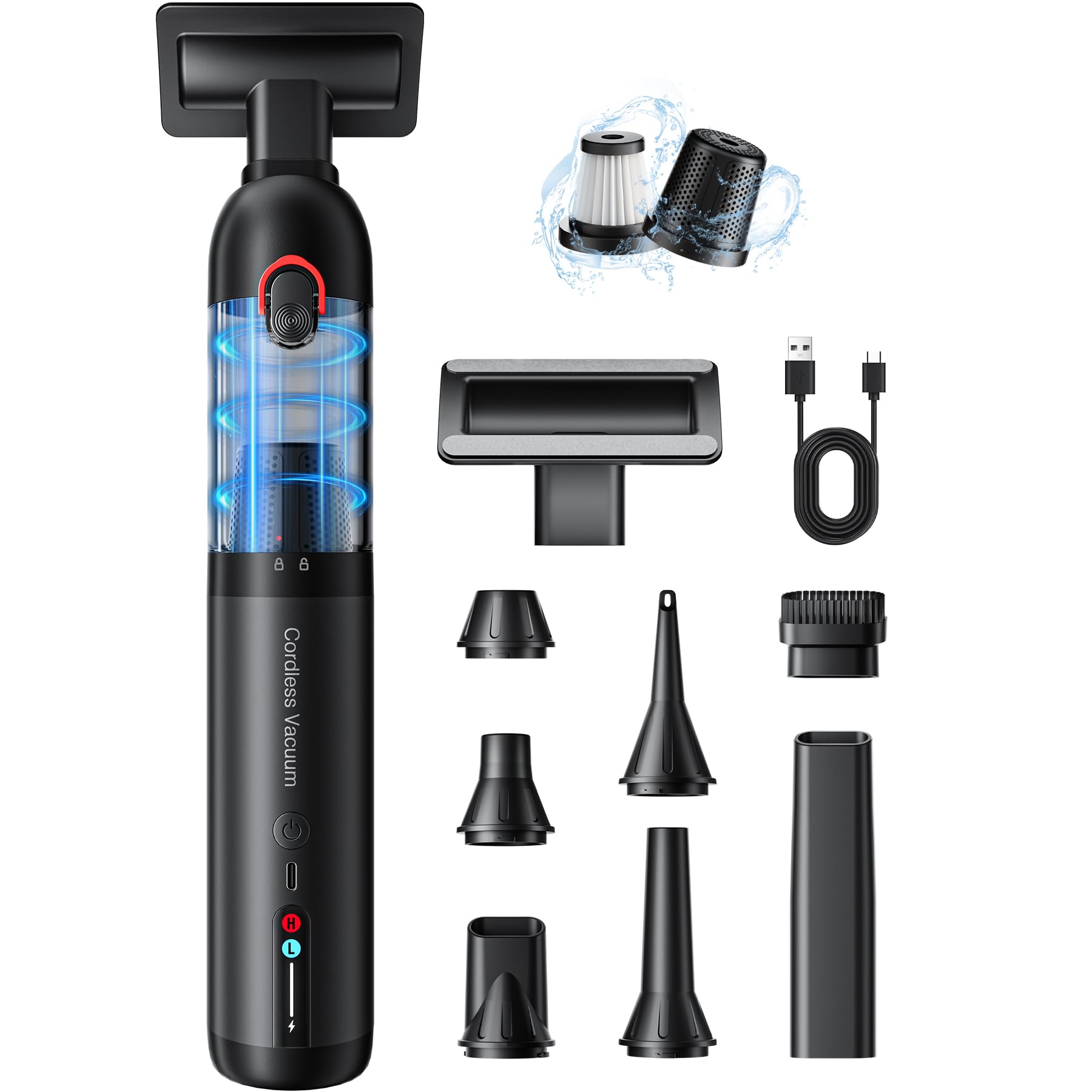 AOHPEGN Cordless Car Vacuum