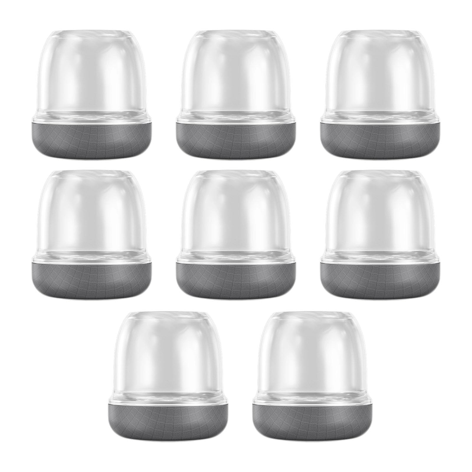 ZEPFJHE Of 8 Quiet Chair Leg Covers Nonslip Rubber Protectors for Home Noise Reducing Chair Advice