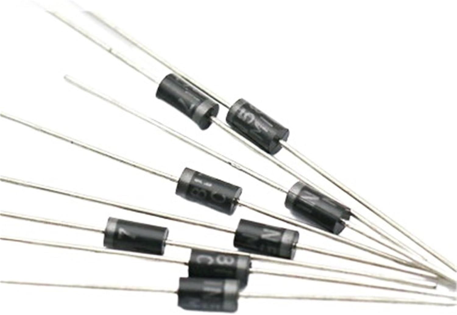 100PCS IN5817 DO-41 1A 20V DIODE 1N5817