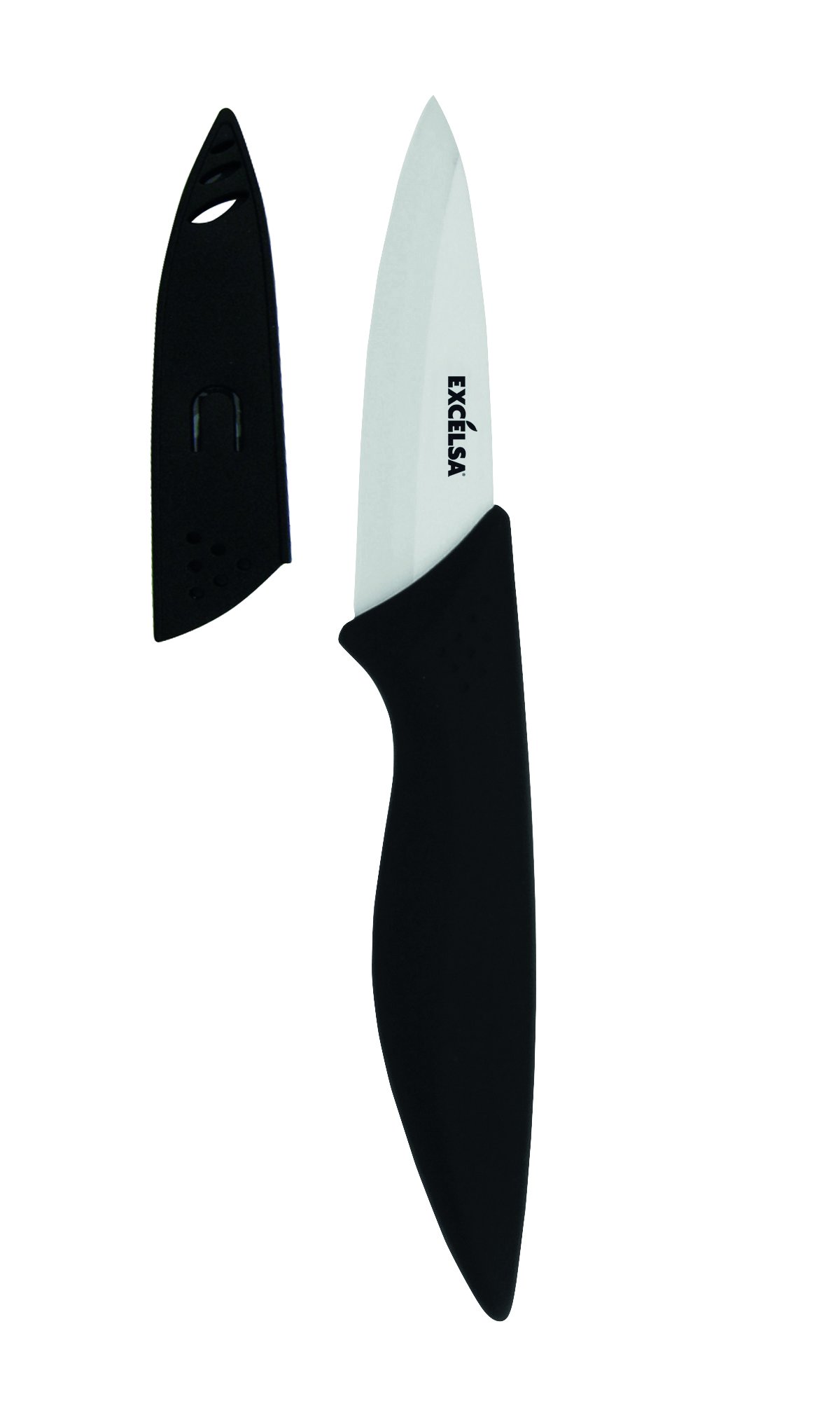 Excelsa Couteau avec Lame en céramique et de la Couverture Lame 7,5 cm.