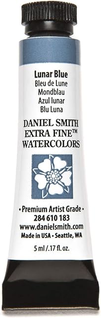 Daniel Smith Watercolour 5 ml Tube (S2) - Lunar Blue (183)