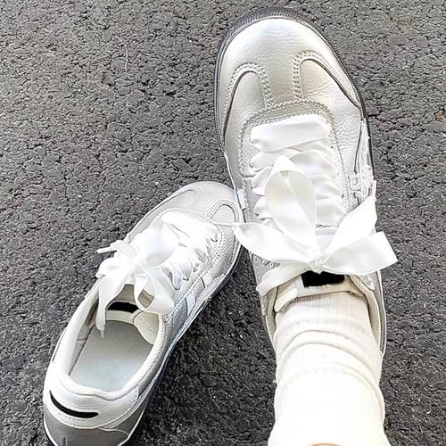 Ciormis Shoe Laces for Sneakers 3 Pair - 47''/55'' Length Flat Shoelaces, Sneakers Boot Flat Shoes Replacement Shoe Strings4