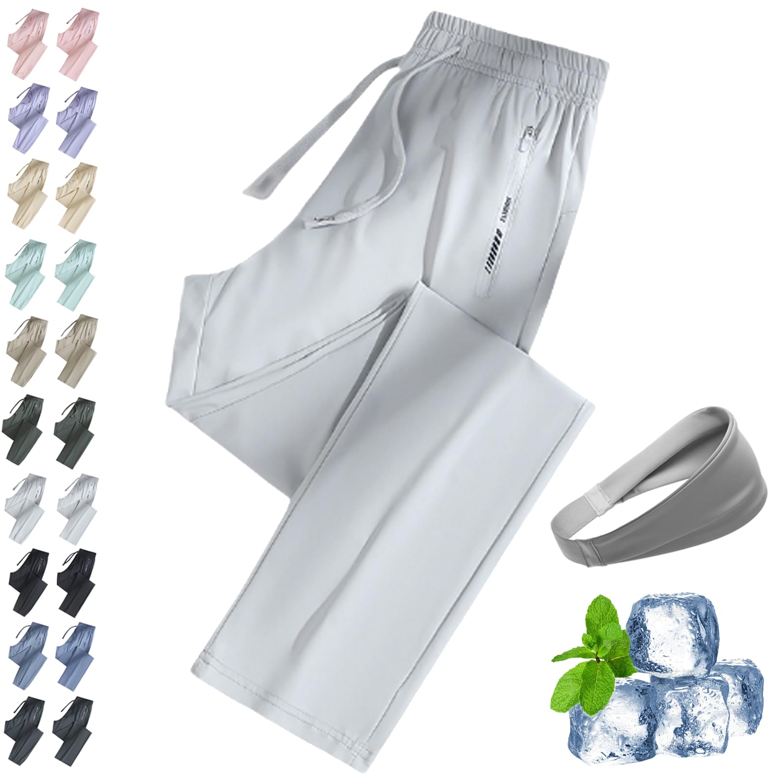 Comfy Fit Pants for Women Over 50 2025 New Stretch Active - Womens Ultra Stretch Ice Silk Comfort