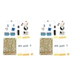 HiLetgo 2pcs ICL8038 Monolithic Function Signal Generator Module DIY Kit Sine Square Triangle
