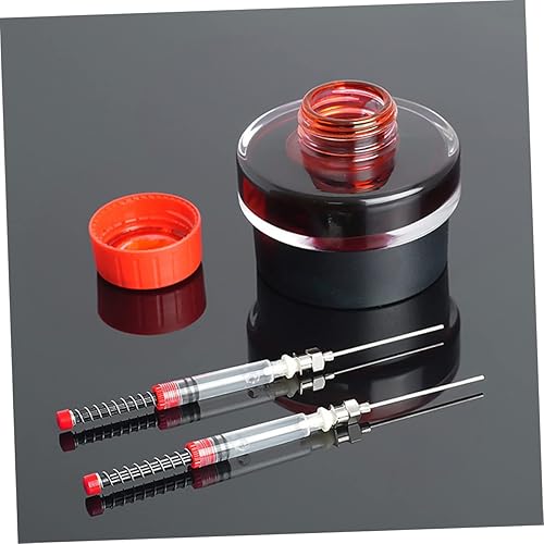 Miniatura 8 de Pluma estilográfica, convertidor de resorte, 12 piezas, con absorción de tinta, kit de pluma estilográfica, relleno de resorte para bolígrafo,