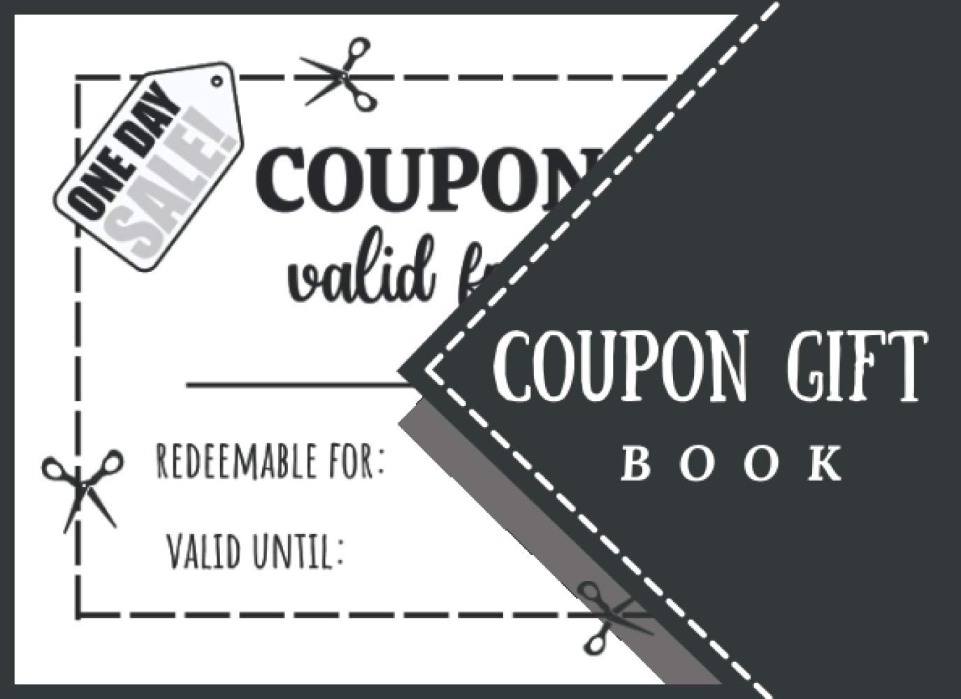 Coupon Gift Book: Fillable Blank Vouchers, DIY Coupon Template | 60 Blank Coupons to Fill in | Vouchers To Fill in | Perfect Gift Idea for Kids Mom Dad Sister Brother Friends Family Paperback – 27 Mar. 2021