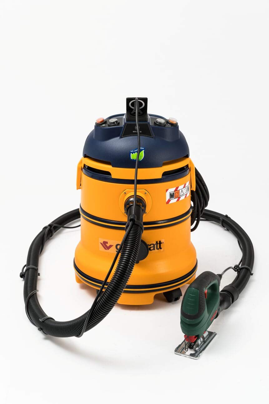 Aspirapolvere Aspiratore per Utensili Elettrici Potente ad Alta Efficienza Filtra le Polveri Più Sottili 1200 watt 35 litri
