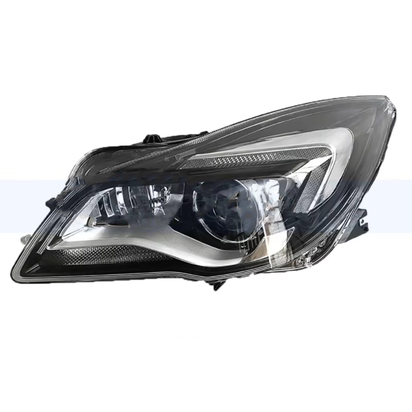 Luz Circulación Diurna Coche Para Opel Para Insignia 2014-2016 Faro Delantero Luz De Giro Halógena O Xenón Faro Delantero Luces Antiniebla(Xenon Left)