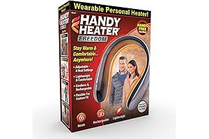 Ontel Handy Heater Freedom: Your On-the-Go Winter Warmth