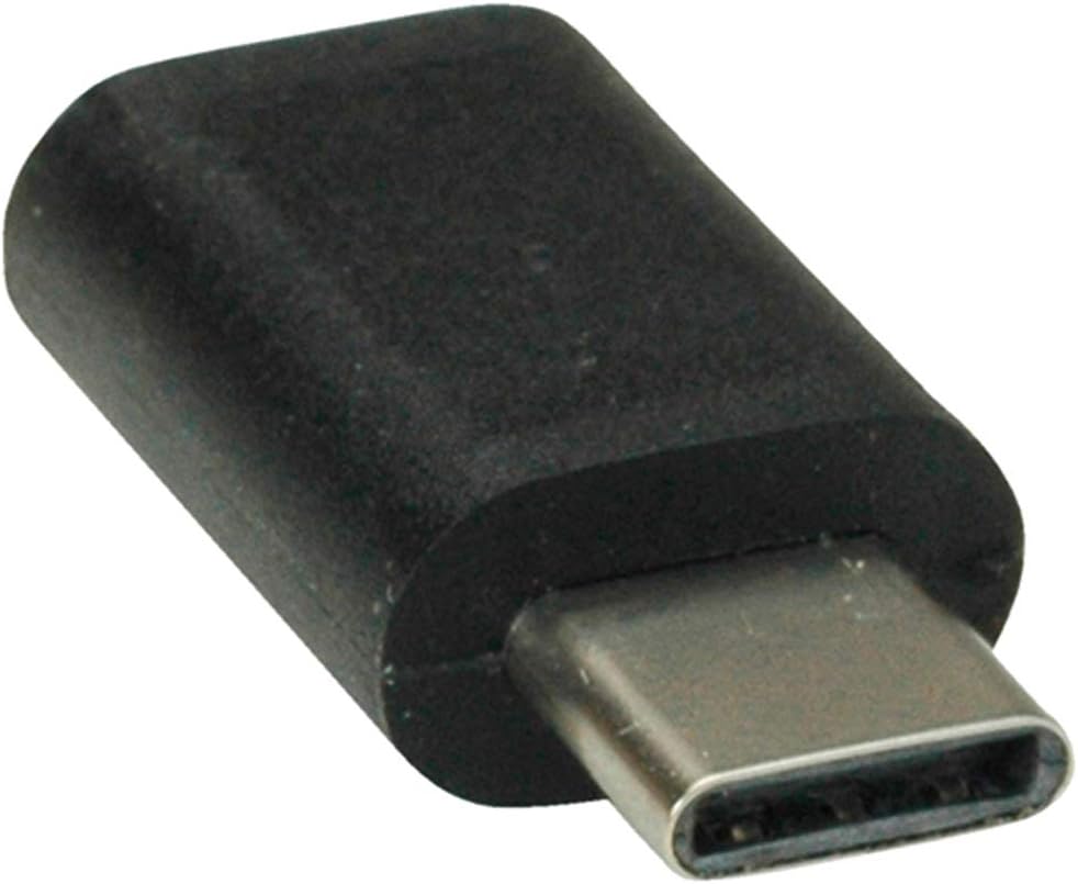 Value USB 2.0 adapter | Type C - MicroB | Male/Female | Adapter from USB-C male to MicroB female to connect a smartphone to a charger for example.