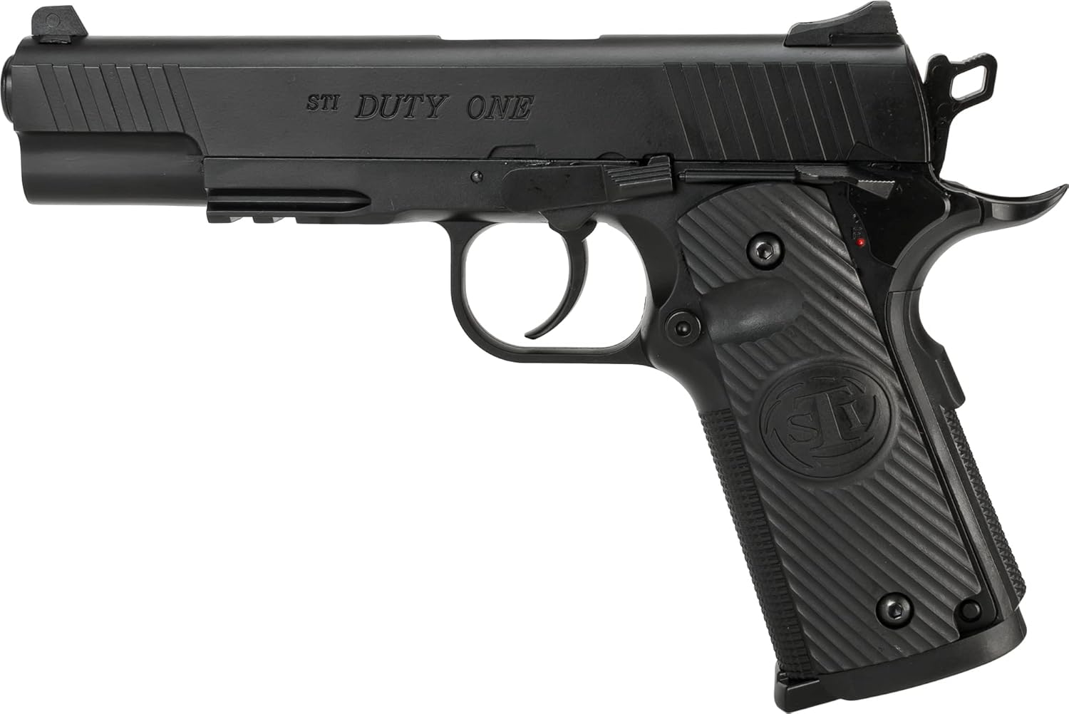 Evike Airguns - ASG STI Duty One Non-Blowback Co2 4.5mm Air Gun BB Pistol - Black