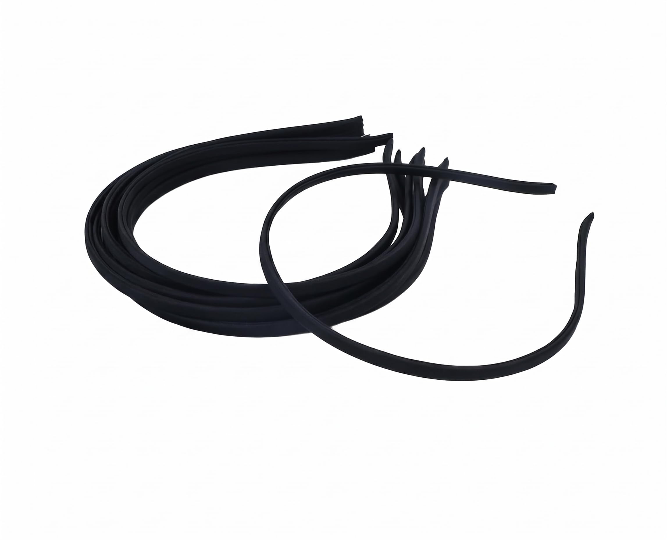 Pack 24 Plain Black Satin Cloth Fabric Covered Thin Slim Metal Headband Wire Hairband Elastic Skinny Velvet Hair Use For Women Men Crafting DIY Accessories-image-26