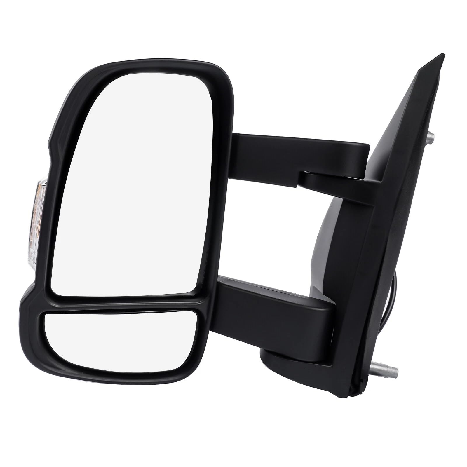 Specchietto Manuale Sinistro CAMPER DUCATO Retrovisore SX Dal 2006-2024 Braccio lungo,Freccia Integrata