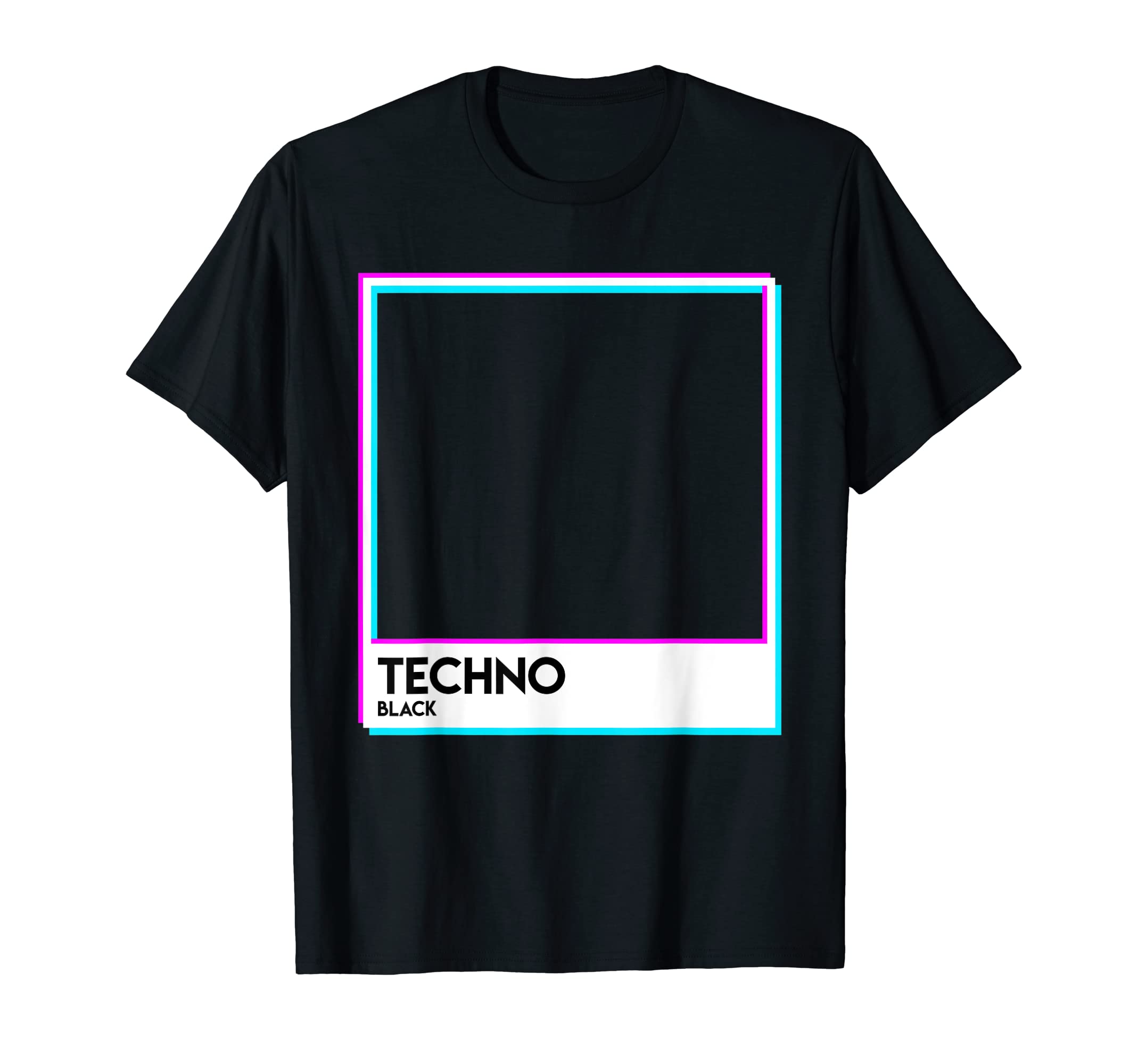 Techno TShirt Gifts and Techno Music T-ShirtsBlack Techno Music EDM Electro Deep House T-Shirt